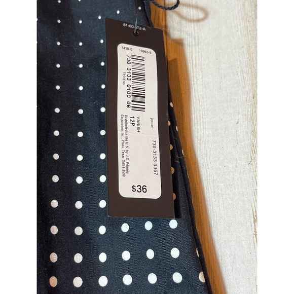 Worthington 12P mini skirt black & white NWT - Picture 2 of 5